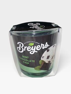 Breyer Mint Chocolate Chip Scented Jar - Black & Green